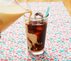 The Most Perfect Iced Coffee Recipe thepioneerwoman Iced Coffee Concentrate, Steeped Coffee, Iced Coffee Recipe, Vietnamese Iced Coffee, Iced Coffee At Home, How To Make Ice Coffee, Coffee Concentrate, Pioneer Woman Recipes, Flavored Syrup