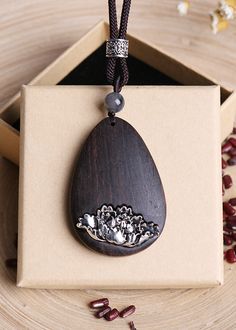 Art Black Alloy Black Sandalwood Peony Pendant NecklaceMade of fine Alloy Black Sandalwood Peony.Length: 80cm/31.2". Matches easily with daily hairstyle, dresses & Shirts Air Dry Clay Projects, Daily Hairstyles, Clay Jewellery, Clay Ideas, White Clay, Dry Clay, Clay Projects, Air Dry Clay, Art Black