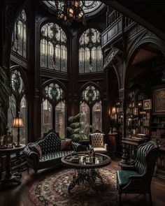 Gothic Living Room Ideas, Gothic Home Decor Ideas, Academia Home, Gothic Living Room, Dark Academia Home, Gothic Mansion, Halloween Decor Diy