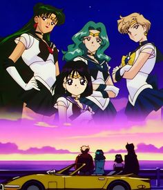 Outer Senshi, Pretty Guardian Sailor Moon, Sailor Moon, Moon, Anime