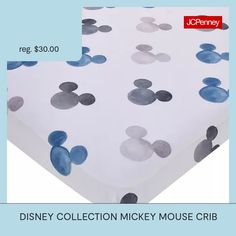 the disney collection mickey mouse crib is on sale