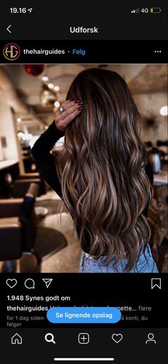 Beautiful Brown Hair, Hair Styling, Cut And Color, Lany, Hair Ideas, Hair And Nails, Brown Hair, Balayage, Long Hair