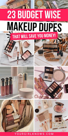 Save big with these 23 budget-friendly makeup dupes that match your favorite luxe brands. Achieve high-end beauty looks without breaking the bank with these smart and affordable alternatives.	makeup looks | makeup ideas | makeup products | makeup aesthetic | makeup inspiration | makeup tut | makeup routine | best makeup products | best makeup brushes | makeup products for oily skin | best makeup looks | best makeup products for beginners | natural makeup | soft glam makeup | makeup brands | makeup products list | makeup product snap | makeup products vides | makeup pink | makeup palette | makeup alternative | makeup alternative tutorial | all about makeup products | all about makeup Products For Makeup Beginners, 2024 Makeup Products, Best Makeup Products For Natural Look, Best Drugstore Makeup 2024, Makeup Must Haves List, Pink Makeup Palette, Best Makeup Products For Beginners, Beginners Natural Makeup, Depotting Makeup