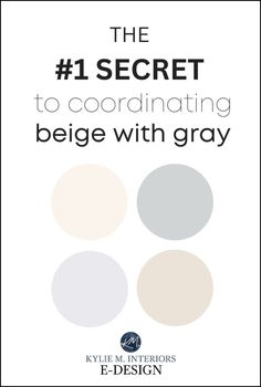 the 1 secret to coordinating with gray is an easy way to use it in your home