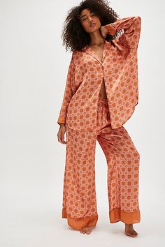 Dreamy Days Pajama Set Feminine Loungewear, Boho Pajamas, Kimono Pajamas, Cute Pajama Sets, Best Pajamas, Girls Sleepwear, Cute Lingerie, Fashion Project, Free People Intimates