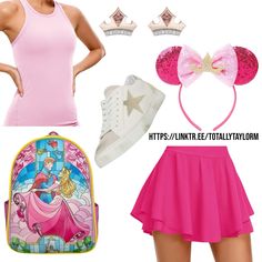 Step into a dream-like world of enchantment at Disney World with athletic princess Aurora-inspired outfits on Pinterest! Embrace the magic of Sleeping Beauty with a collection of athletic ensembles that blend style and comfort, perfect for a day of whimsical adventures in the theme park. Explore a range of athletic wear that captures the essence of Princess Aurora, from soft pastel hues to delicate details that evoke a sense of fairy tale charm. Whether you're strolling down Main Street or dancing through the castle grounds, these outfits will make you feel like royalty in motion. Discover the perfect combination of performance and elegance with outfits that are as dreamy as they are functional. Disney Bounding Aurora, Aurora Bounding, Princess Aurora Disneybound, Disney World Princess Outfits, Disney Bound Aurora, Aurora Disney Outfit, Sleeping Beauty Inspired Outfits, Sleeping Beauty Outfit Ideas, Aurora Inspired Outfits