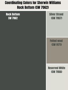 some gray and white paint colors for shelving williams rock bottom, silver strand, sw 707