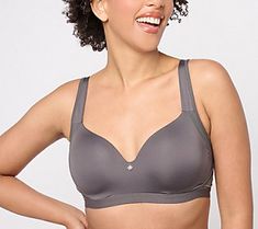 A bra that shapes, supports, and does so comfortably? Breezies certainly knows what it's doing. This smooth wirefree T-shirt bra is fashioned with soft contour cups that provide full coverage and UltimAir® lining that wicks away moisture. Built-up front shoulder straps are oh-so comfortable, while power mesh from the underarm area to the back creates a flattering silhouette. Look and feel your absolute best -- every time you get dressed. From the Breezies® Intimates Collection. Soft Contour, Tshirt Bra, Cami Bra, Minimiser Bra, Bow Detail Dress, Rose Lace, Womens Bras, Support Bras, Back Shoulder