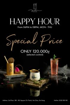 the happy hour special price is now available