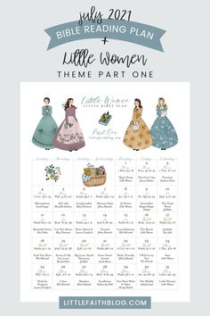 the bible reading plan for little women