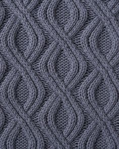 an image of a knitted pattern that looks like it is made out of yarn