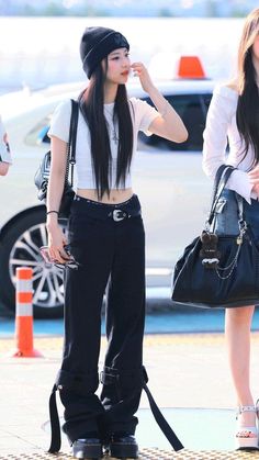 #babymonster Baby Monster Outfit, Babymonster Outfit Ideas, Blackpink Casual Outfits, Babymonster Outfit, Baby Monster Ruka, Ruka Baby Monster, Korean Beauty Standards, Looks Kpop