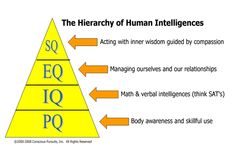 Hierarchy of Intelligence Hierarchy Of Beauty, Spiritual Intelligence, Visual Intelligence, Psychology Notes, Brain Facts, Mental Health Facts, Psychology Fun Facts, Personal Improvement, Emotional Awareness