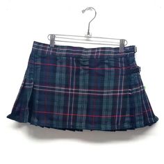 Scottish National Poly/Viscose Kilted Mini Skirt 32W 12L | Kilts-n-Stuff.com School Uniform Style Mini Pleated Skirt, School Mini Pleated Skirt, Fitted, School Mini Pleated Skirt Fitted, School Mini Pleated Skirt, School Mini Fitted Pleated Skirt, School Pleated Mini Skirt, Fitted Lined Mini Skirt For School, Pleated Mini Skort For School, Lined Mini Skirt For School