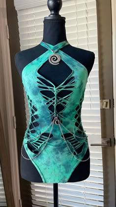 Diy Rave Outfits Ideas, Sew Rave Clothes, Lost Lands Festival Outfit, Fitted Rave Top For Cosplay, Rave Bodysuit For Music Festival, Fitted Sleeveless Rave Bodysuit, Summer Rave Festival Leotard, Diy Rave Outfits, Striper Outfits