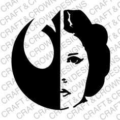 Rebel Princess Leia Star Wars SVG Digital Design Bundle - Etsy Princess Leia Pop Art, Princess Leia Silhouette, Star Wars Shirt Ideas, Princess Leia Tattoo, Clipart Drawings, Star Wars Coloring Book, Star Wars Stencil, Wicked Crafts, Princess Leia Hair