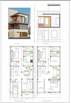 three story house plans with two floors and one floor