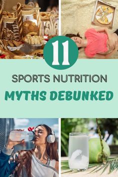 These sports nutrition myths aren't true and here's what you should do instead #sportsnutrition #nutritionmyths #registereddietitian Registered Dietitian, Proper Nutrition, Sports Nutrition, Nutrition Tips, Post Workout, You Fitness, Fitness Journey, The Top