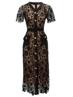 Sasha Hollow Out Belt Midi Dress Party Dress Gold, Lace Dress For Women, Princess Party Dress, Laundry List, White Lace Midi Dress, Summer Runway, Fancy Fashion, Belted Midi Dress, Lace Dresses