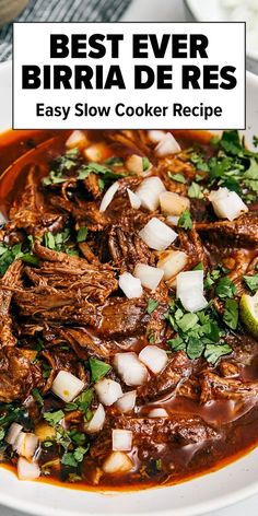 Mexican birria crockpot recipe Crockpot Latin Recipes, Brisket Birria Tacos Recipe, Mexican Tacos Birria, Delicious Dinner Recipes Beef, Mexican Dinner Crockpot, Angus Beef Steak Recipes Crockpot, Mexican Goat Recipes, Birria Baked Potato, Latino Dinner Recipes