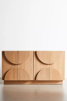 Tabitha Credenza | Urban Outfitters Urban Outfitters Decor, White Oak Wood, Storage Credenza, Open Doors, Media Console, Casegoods, My New Room, Wood Veneer, Furniture Collection