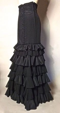 Flamenco Outfit, Flamenco Dresses, Flamenco Costume, Flamenco Skirt, Flamenco Dress, Argentine Tango, Gothic Fashion