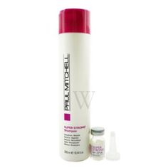 Strength Super Strong Complex Program Set:. 1x Shampoo 300ml/10.14oz. 12x Hair Lotion 6ml/0.2oz. Shampoo:. A strengthening & rebuilding shampoo. Contains mild, color-safe surfactants to gently cleanse & repair damaged hair. Blended with Super Strong Complex to rebuild the internal structure of hair. Infused with conditioning agents to improve texture & add shine. Protects hair while preventing damage from everyday causes. Enhances the overall look & feel for gorgeous, salon-quality results. Paraben-free & color safe. Hair Lotion:. A repairing, strengthening ampoule treatment for weak & exhausted hair. A mixture of vitamins & plant extracts, such as panthenol, lavender & oregano offer intense shine to hair. Prevents hair loss & recreates hair from the inside out & shields hair from UV. Boos Repair Damaged Hair, Boost Hair Growth, Hair Lotion, Damaged Hair Repair, Paul Mitchell, Moisturize Hair, Protective Hairstyles, Damaged Hair, Paraben Free Products