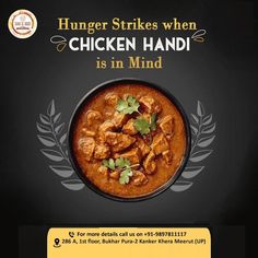 chicken handi is in mind