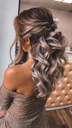 Cute Prom Hairstyles, Greasy Hair, Graduation Hairstyles, Have Inspiration, Short Hairstyle, Hairstyles Braids, Long Wavy Hair