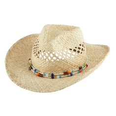 PRICES MAY VARY. 【High Quality Material】 The straw cowboy hat is made from 100% raffia straw, which is comfortable, environmentally friendly, and retains the perfect shape. A shapable brim makes you can bend it to your style. 【One Size】 The western hats crown height: 4.5in; expanded brim width: 3.54in, shapeable and adjustable; circumference: 22.83in ± 0.2in. The cowboy hats have comfortable terry inner stretch band for a perfect fit. 【Sun Protection】 These cowgirl hat sport a wide 3inch brim th Western Hats For Women, Straw Cowboy Hat, Summer Sun Hat, Cowgirl Hat, Hat Summer, Stretch Band, Sun Beach, Western Cowgirls, Western Hats