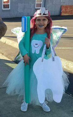 Toothfairy Dentist Costume, Dentist Costume, Dentist Halloween, Healthy Hygiene, Pun Costumes