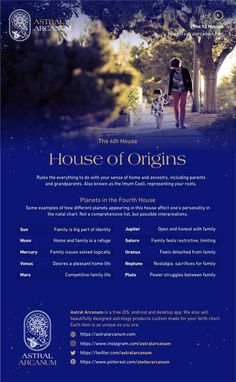 the poster for house of origins, which features an image of a woman and two children walking