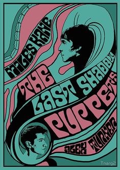 an old concert poster for the band's first show in its original form,