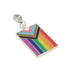 Find the Progress Pride Flag Charm by Bead Landing™ at Michaels. Create fun, playful accessories using this Progress Pride flag charm from Bead Landing. This piece will look great added to a bracelet or grab a second matching charm to make an eye-catching pair of earrings. Create fun, playful accessories using this Progress Pride flag charm from Bead Landing. This piece will look great added to a bracelet or grab a second matching charm to make an eye-catching pair of earrings. Details: Multicol Progress Pride Flag, Bead Landing, Michael Art, Jewelry Making Charms, A Bracelet, Pride Flag, Pride Flags, Craft Items, Bead Crafts