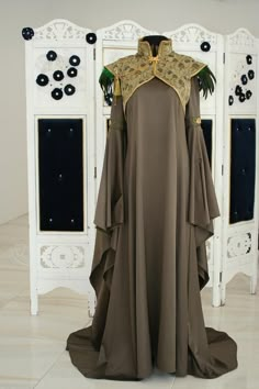 Gaun Abad Pertengahan, Elf Druid, Fairy Outfit, Fantasy Style, Medieval Dress