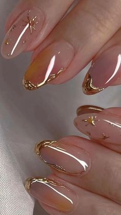 Glitter Nails Acrylic, Gold Nail Designs, Nail Salon Design, February Nails, Nagel Tips, Colorful Nails, Gold Nail, Purple Nail, Her Nails