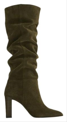 Olive Boots, Summer Capsule, Zara Shoes, Cold Outside, Khaki Green, Zara Black, Brands Luxury, Design Fashion, Shoe Game