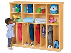 Daycare Cubbies, Preschool Cubbies, Kids Locker, Home Lockers, Coat Storage, Storage Center, Cubby Storage, Flexible Seating, Classroom Furniture