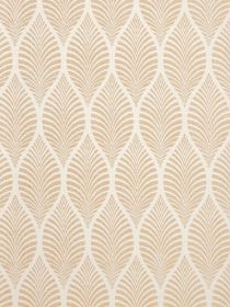 a beige and white wallpaper with an intricate design on the back side of it