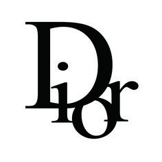 the letter d is shown in black and white