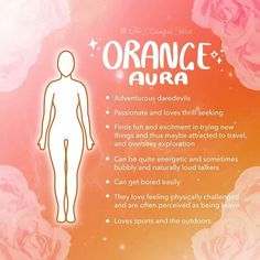 Orange Aura Meaning, Orange Aura, Celestial Witch, Colors Meaning, Spiritual Angels, Ellie Mae