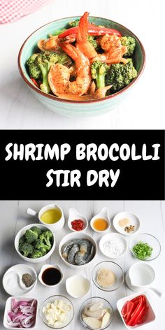 Make this delicious shrimp and broccoli stir fry in a flavorful white sauce. It's healthy, low-calorie, and keto-friendly. Try it with noodles or enjoy it as a low-carb, gluten-free option for a Chinese-inspired dinner, Garlic Ginger Sauce, Recipes No Meat, Meal Plan For The Week, Quick And Easy Dinner Ideas, Shrimp And Broccoli, Healthy Weeknight Meals, Broccoli Stir Fry, Healthy Weeknight Dinners, Ginger Sauce