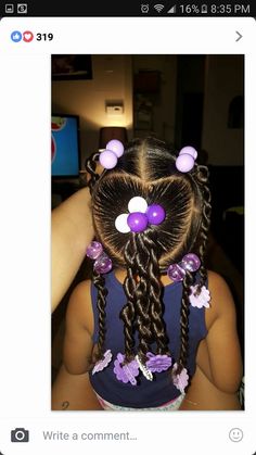 Mixed Girl Hairstyles, Baby Girl Hairstyles Curly, Daughter Hairstyles, Kids Natural Hair, Styles Natural Hair, Hair Care Natural