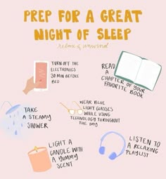 Sleep Hacks, How To Sleep, Self Care Bullet Journal, Vie Motivation, Positive Self Affirmations, Self Care Activities, Night Routine, Great Night, Self Motivation