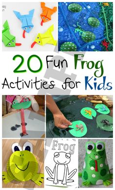 frog activities for kids that are fun and easy to do