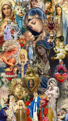 Catholic Wallpaper Iphone, Mexican Catholic Art, Roman Catholic Art, Catholic Wallpaper, Virgin Mary Art, Mother Mary Images, Mexican Culture Art, Catholic Decor, Religious Images