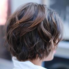 Layered Brown Balayage Bob Free Hairstyles, Balayage Bob, Short Shag Haircuts, Thick Wavy Hair, Shaggy Bob, Short Shag Hairstyles, Layered Bob Hairstyles, Short Hairstyles For Thick Hair, Shag Hairstyles