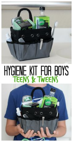 Hygiene Kit For School, Middle School Boys, Care Basket, Basic Necessities, Mild Acne, Skin Darkening, Boy Bath