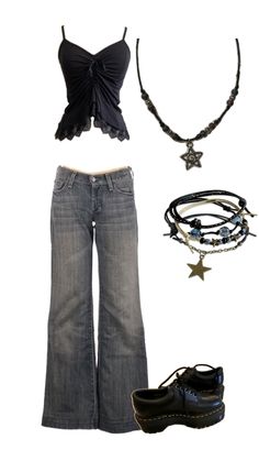 Outfits Stylish, Mode Hippie, 2000s Clothes, Downtown Outfits, Estilo Punk, Cute Everyday Outfits