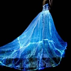 Fiber Optic Dress, Sweetheart Wedding Gown, Fire Dress, Light Up Dresses, Tulle Wedding Gown, Dark Dress, Led Dress, Light Dress, Pretty Prom Dresses